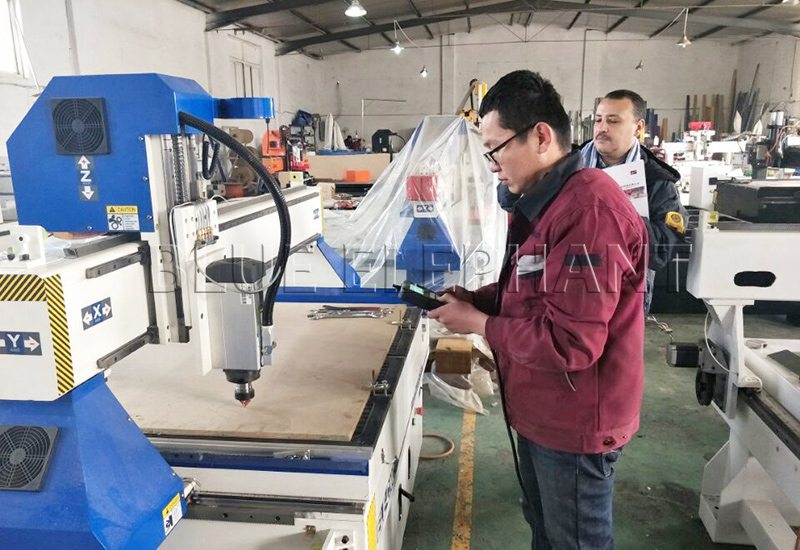 A Customer from Egypt Came to Our Factory to See the CNC Machine 1 A Customer from Egypt Came to Our Factory to See the CNC Machine 1