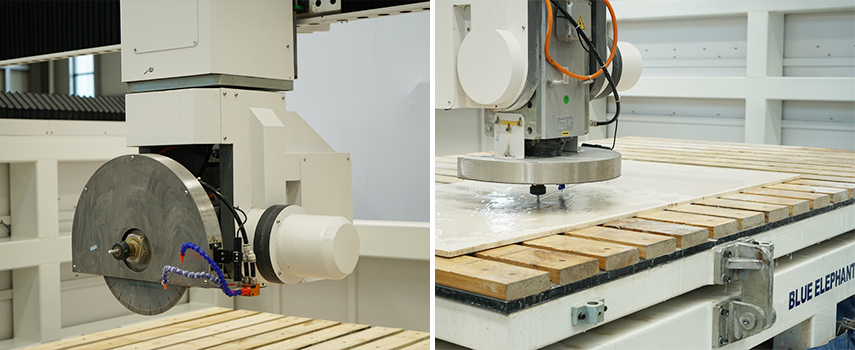 5 Axis CNC Bridge Saw for Stone Cutting and Fabrication 1 5 Axis CNC Bridge Saw for Stone Cutting and Fabrication 1