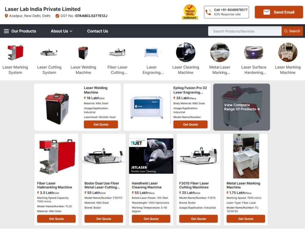 Top 7 Laser Marking Machine Manufacturers in India 1 Top 7 Laser Marking Machine Manufacturers in India 1