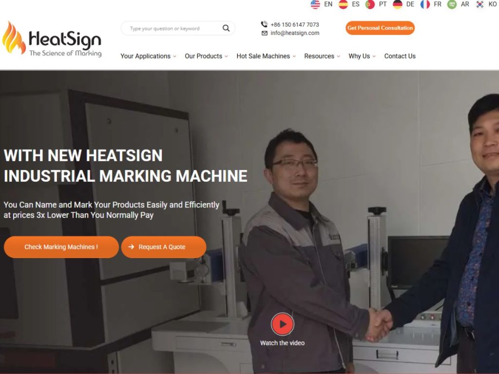 Top 9 Laser Marking Machine Suppliers 8 Top 9 Laser Marking Machine Suppliers 8