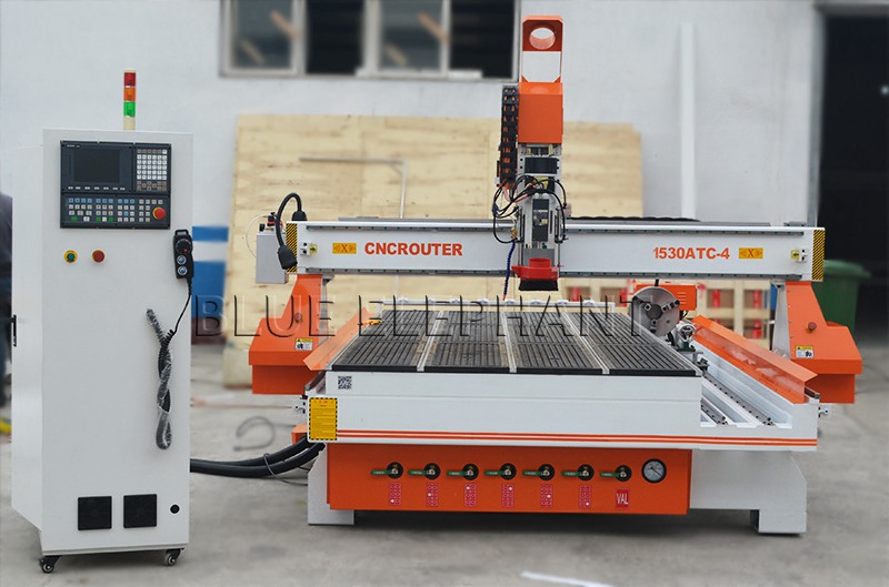 packing process of 1530 4 Axis ATC Cnc Wood Router - step1
