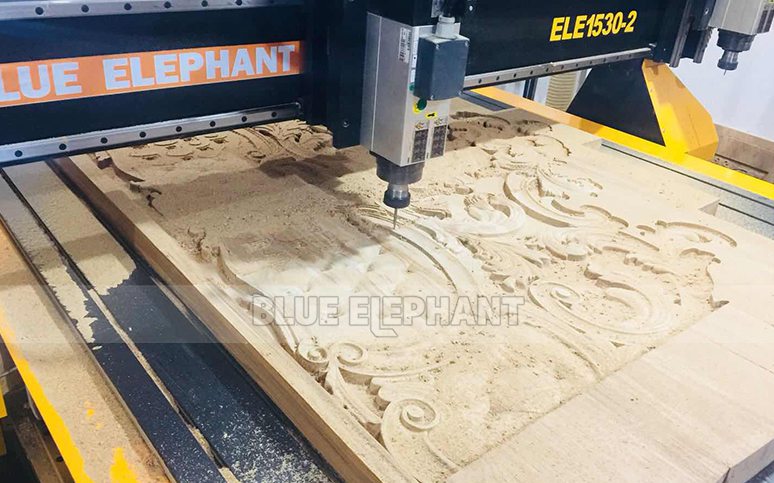 Bedside table from our Bangladesh customer! 1530 multi-head woodworking machinery (7)