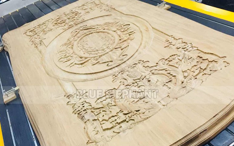Bedside table from our Bangladesh customer! 1530 multi-head woodworking machinery (8)