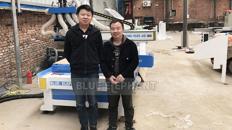 After-Sale Service in China Henan, customer bought our four machines (3)