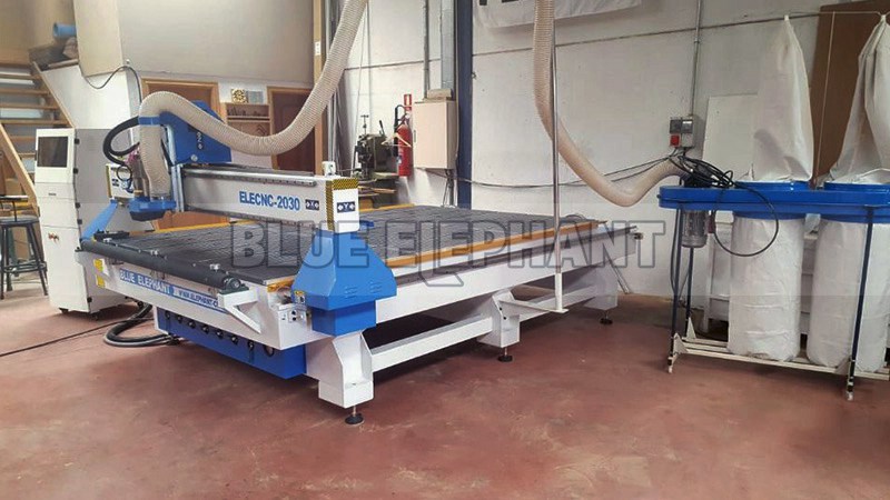 Spanish Customer Sent us Feedback about Our 2030 CNC Machine (3)