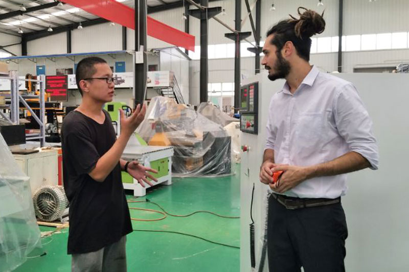 Australian Friend Selects woodworking CNC Machines