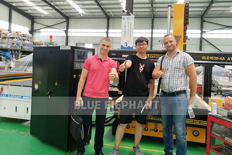 CNC Plasma Cutter Is Visited by Belarusian Customer