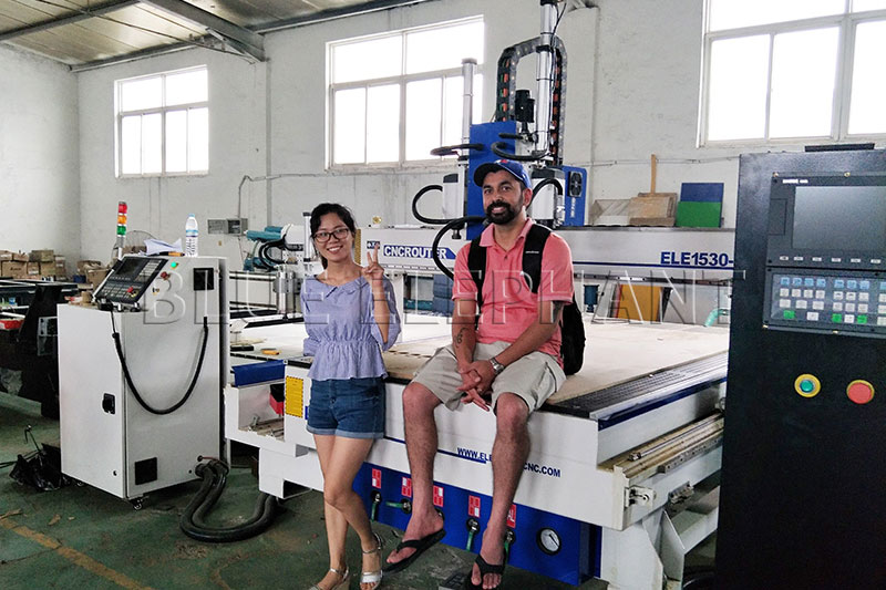 Customer from Canada Visited our Factory