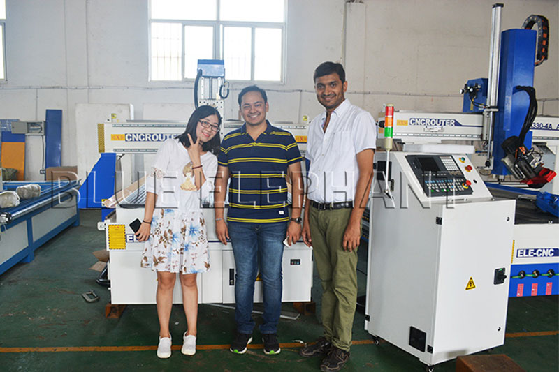 Customers from India Came to Our Factory to Inspect Machine