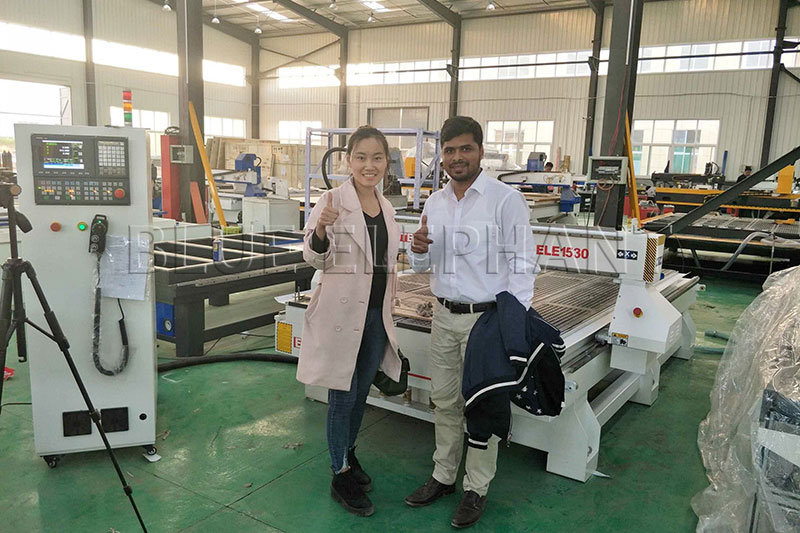 Our Client from Bengal to Inspect our New Built Woodworking Machinery