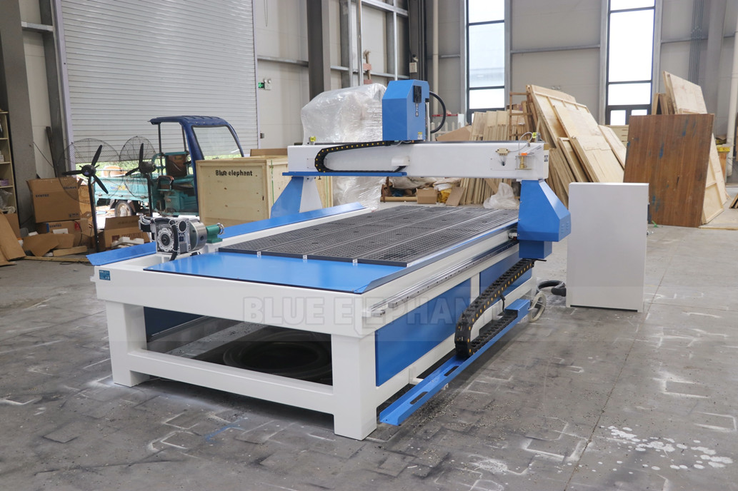 1325 3-Axis CNC Wood Router with a Rotary Device 