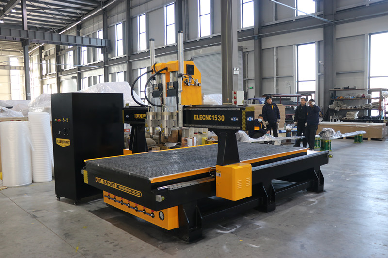 1530 Double Head Wood CNC Router will be Sent to Paraguay