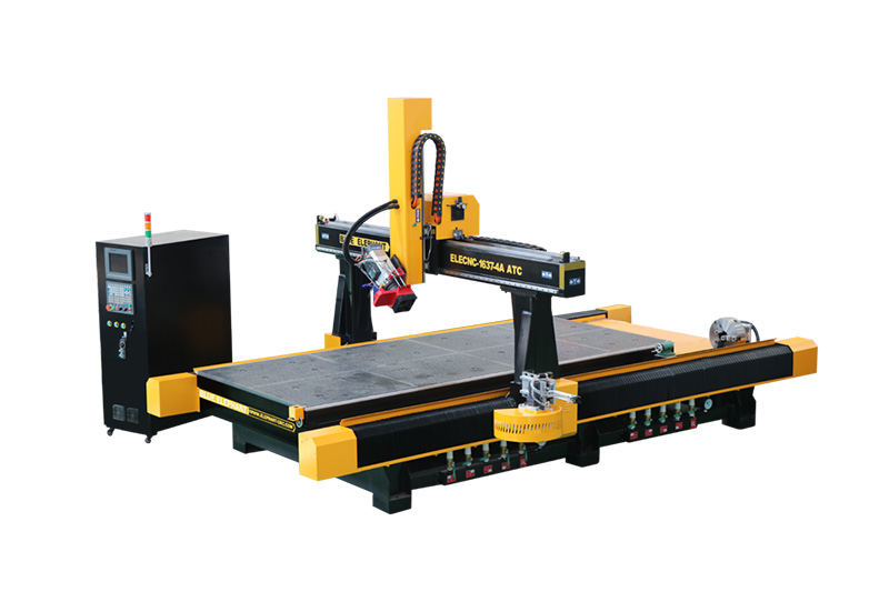Auto 1637 4 Axis Wood Carving ATC CNC Router for Sale