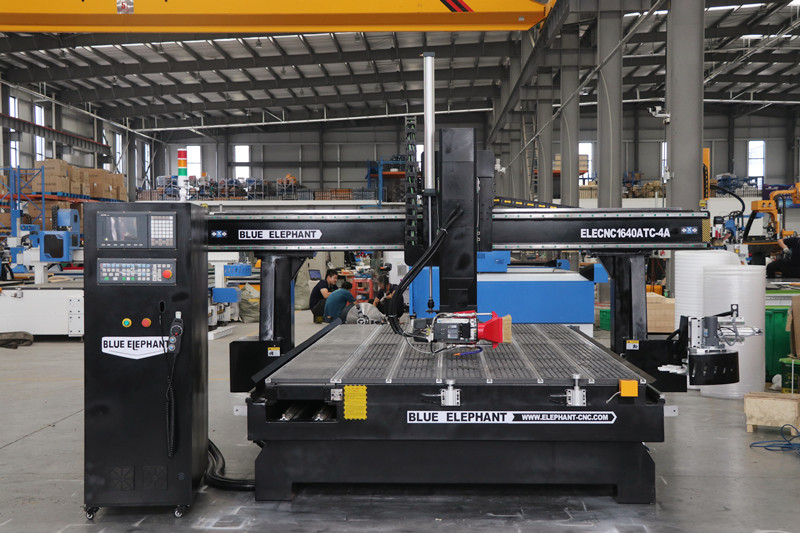 1640 4-Axis Carousel ATC CNC Router will be Sent to New Zealand