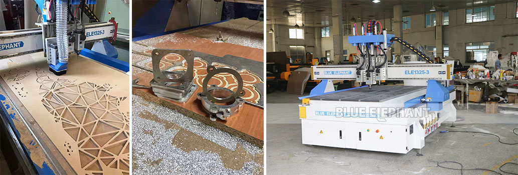 feedback of 1325 atc cnc router with 3 spindles