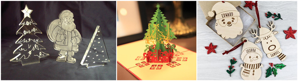 laser cut christmas decorations