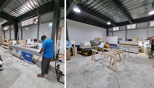 Maldvies client received production line machines