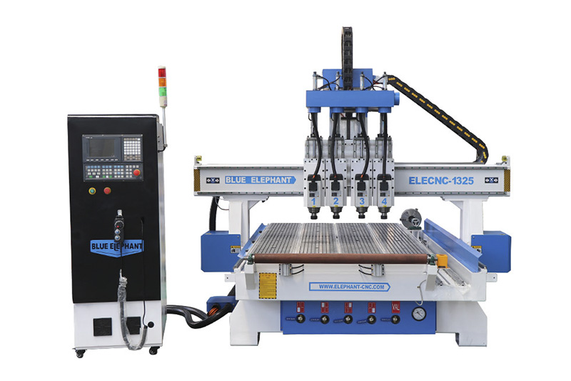 High Efficiency 1325 Multi Spindle CNC Machine 4 8 Woodworking Machine for Sale in Saudi Arabia KSA