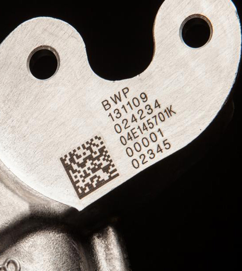 fiber laser marking machine sample