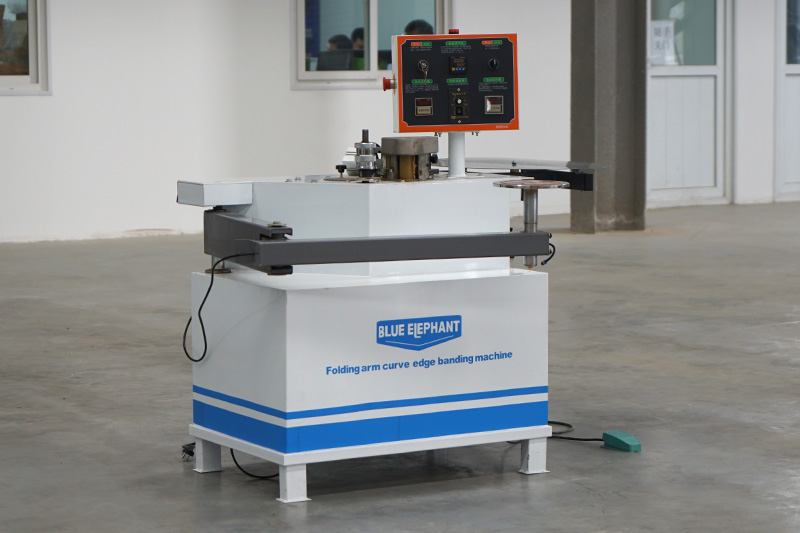 W1 Folding Arm Manual Edge Banding Machine for Curved and Straight Plywood, MDF, Melamine Edge Banding