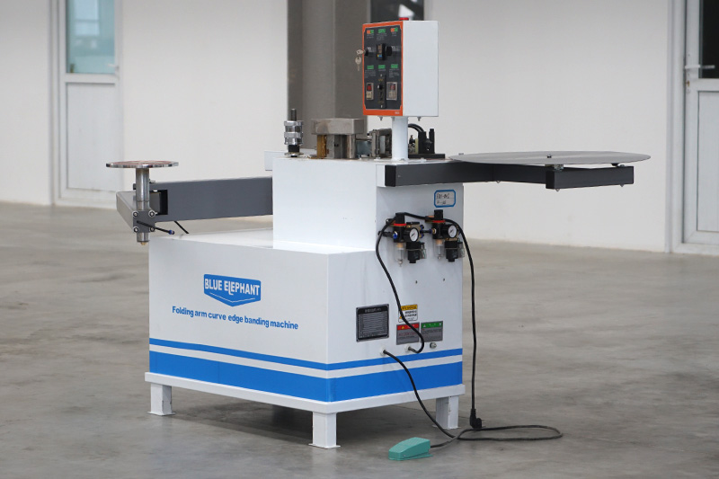 W1 Folding Arm Manual Edge Banding Machine for Curved and Straight Plywood, MDF, Melamine Edge Banding