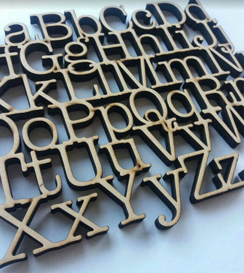 co2 laser cutter sample