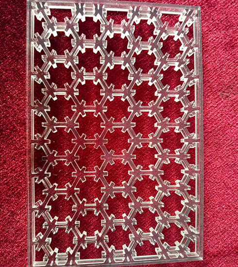 co2 laser cutter sample