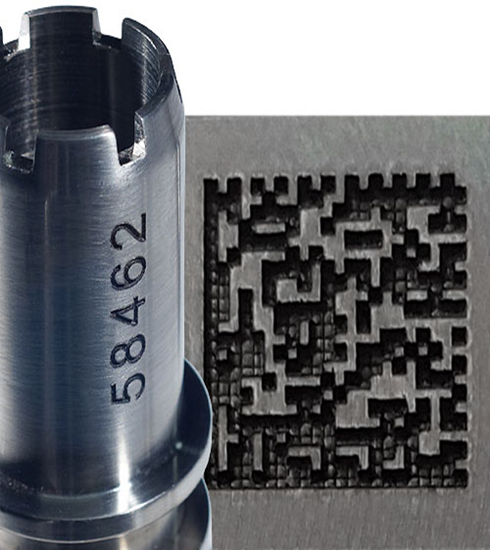 fiber laser marking machine sample