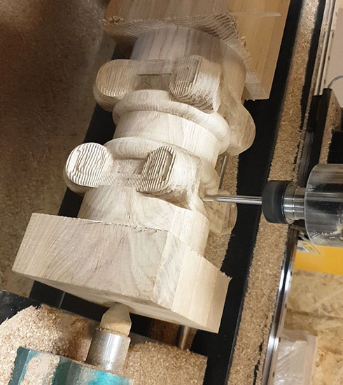 rotary axis cnc wood router