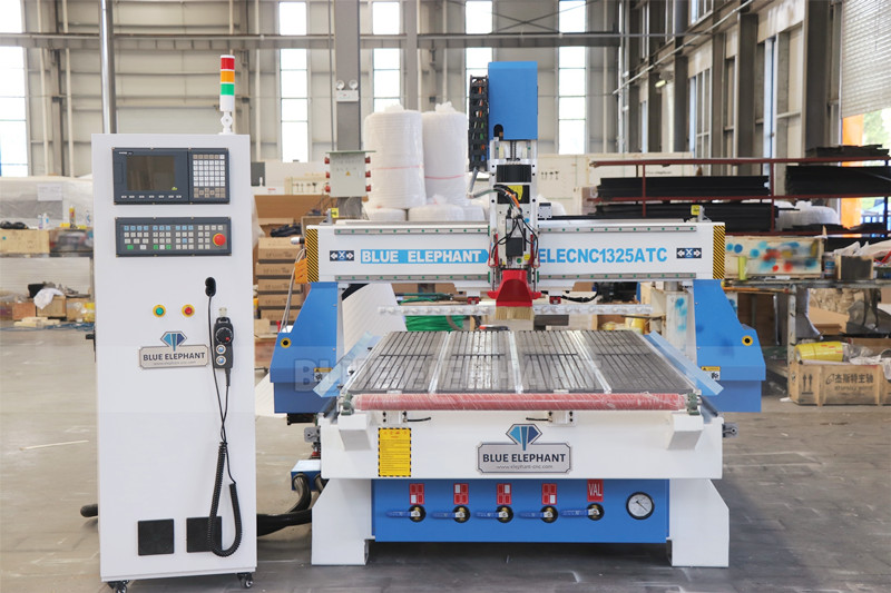Multi-function 1325 ATC CNC Machine with Roller Press will be Sent to Montreal, Canada