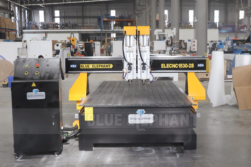 Double Head 1530 5’×10’ Rotary Axis CNC Machine will be Sent to Nepal