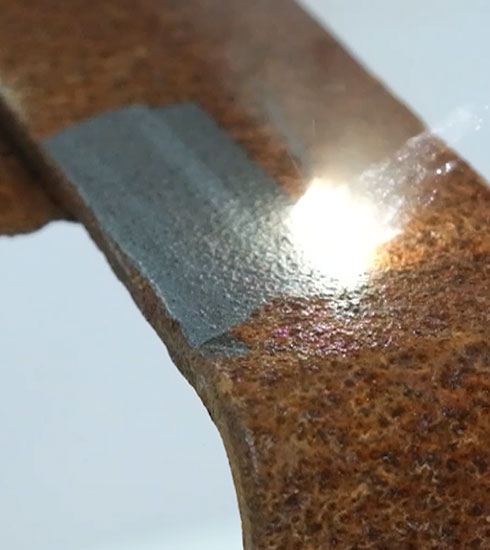 laser cleaning machine sample