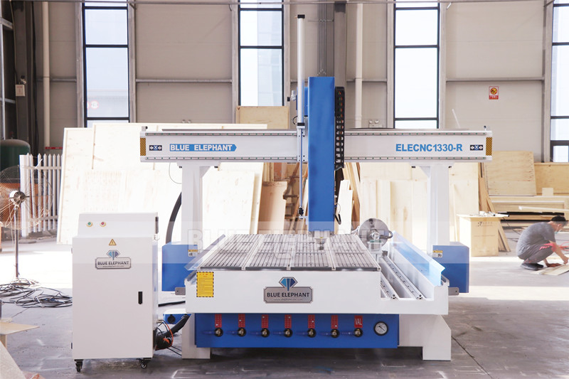 Affordable 1330 CNC Rotary Axis Router Machine will be Sent to Rotterdam, Netherlands