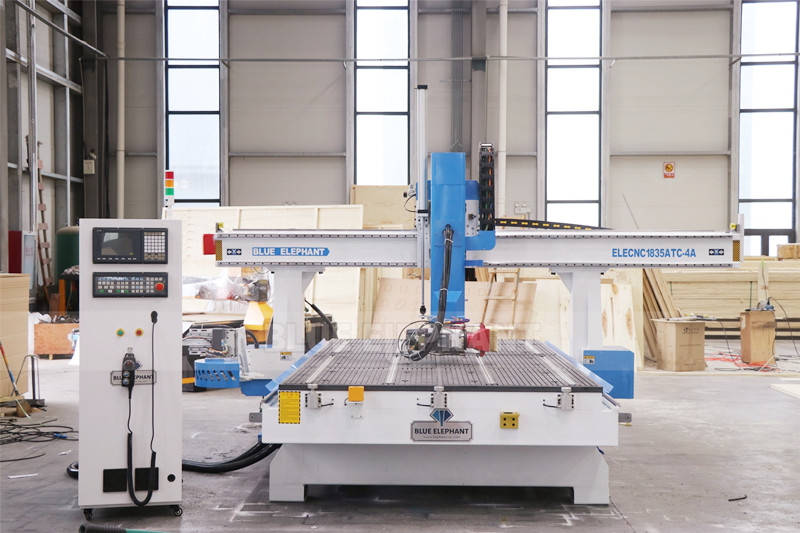 Economical 1325 ATC 4 Axis CNC Machine for Wooden Furniture will be Sent to Caucedo, Dominica