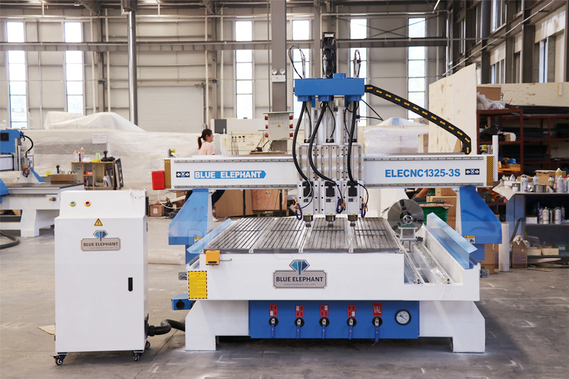 Multi-head 1325 Wood CNC Router with Rotary Device will be sent to AUCKLAND, New Zealand