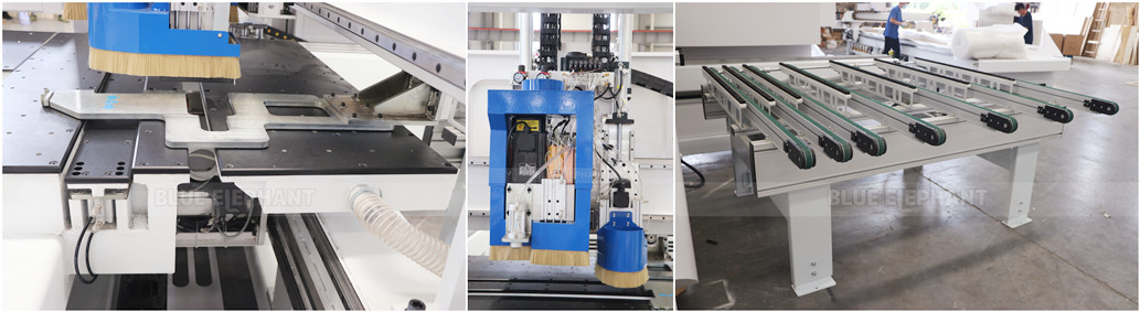 Automatic Six-sided CNC Wood Drilling Machine kits