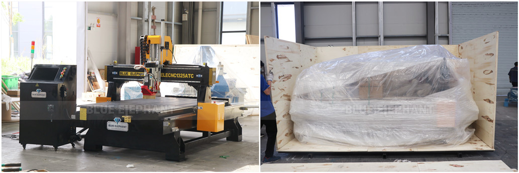 Best Economical 1325 ATC CNC Wood Engraving Machine with Rotary Device