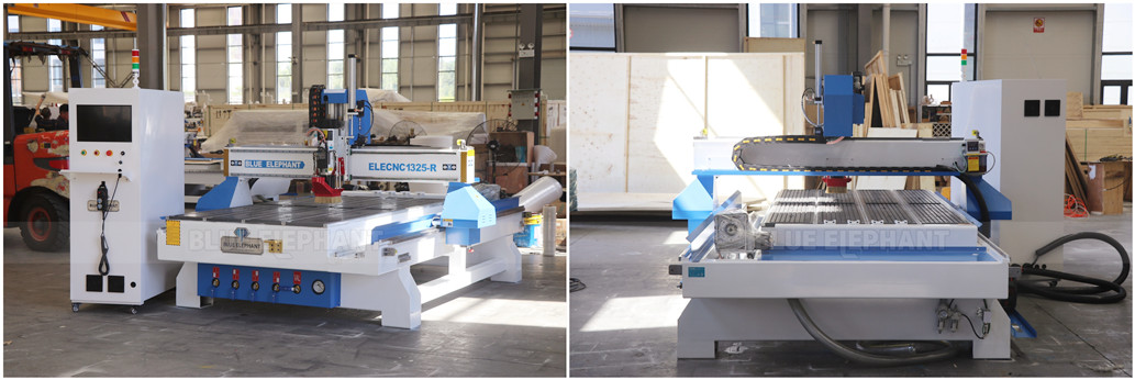Popular 1325 Rotary Axis 4×8 CNC Router Machine