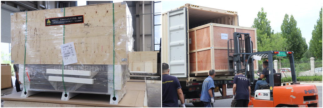 2137 Linear ATC CNC Nesting Machine packing