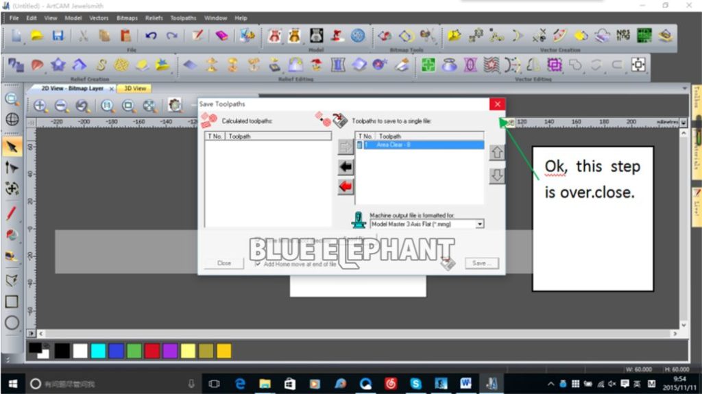 How To Generate 2D Design G-Code In Artcam 2012 25 How To Generate 2D Design G-Code In Artcam 2012 25