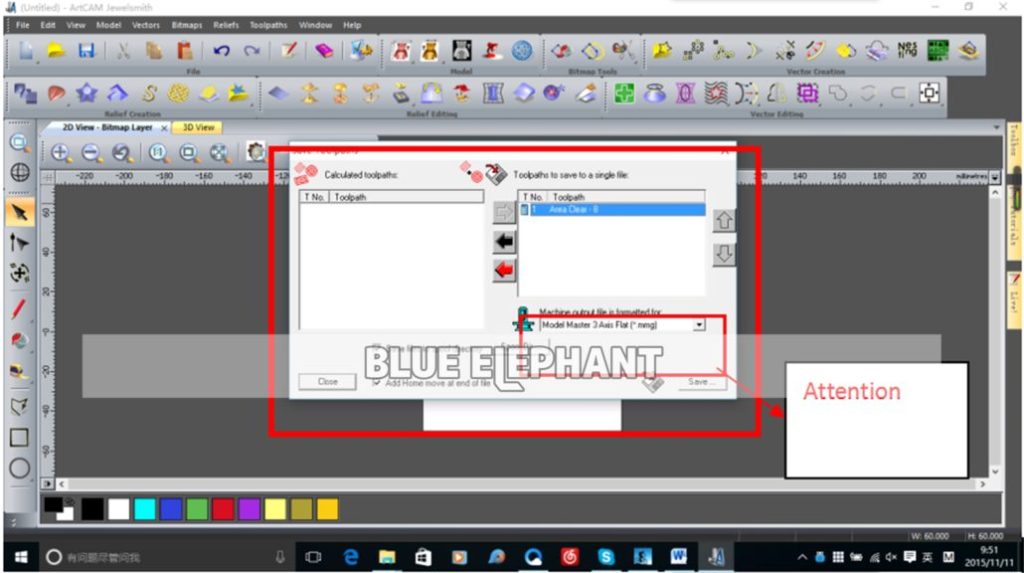 How To Generate 2D Design G-Code In Artcam 2012 21 How To Generate 2D Design G-Code In Artcam 2012 21