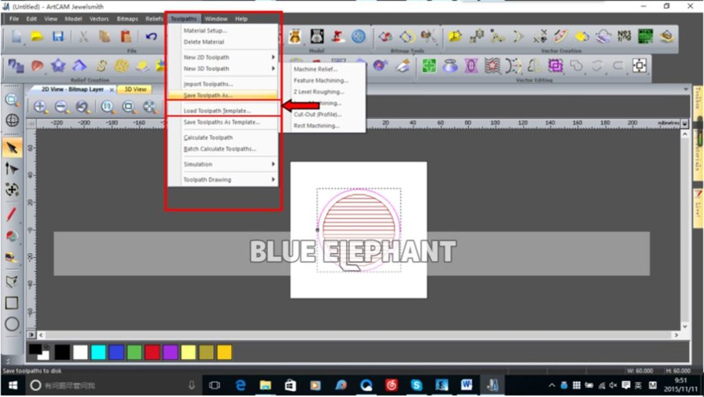 How To Generate 2D Design G-Code In Artcam 2012 19 How To Generate 2D Design G-Code In Artcam 2012 19
