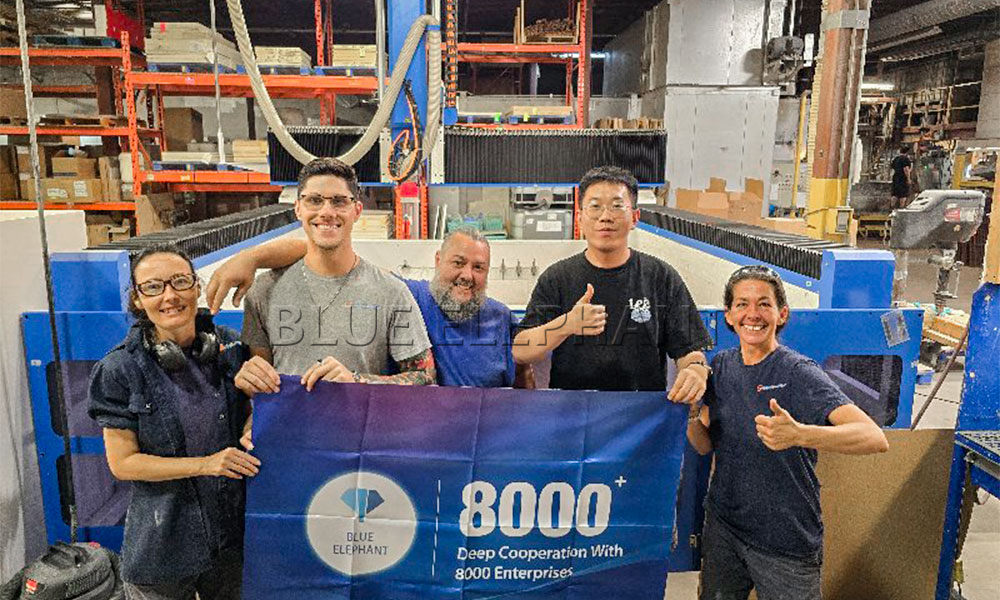 Blue Elephant After-sales Team Went to Customer's Country to Provide Technical Guidance Top 5 Best Wood CNC Drilling Machine Manufacturers for Wood Working 23