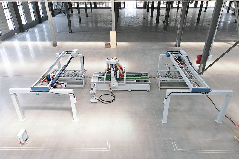 New Product: Automatic Loading and Unloading 4 Sides Door Edge Cutting Machine 1 New Product: Automatic Loading and Unloading 4 Sides Door Edge Cutting Machine 1