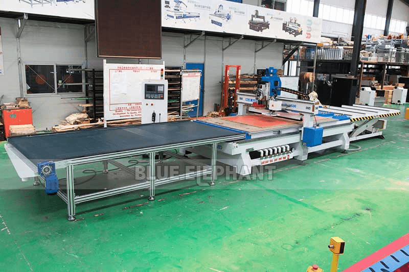 The related equipment and process of the panel furniture production line 2 The related equipment and process of the panel furniture production line 2