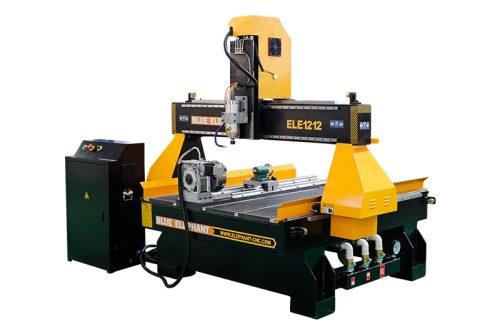 1212 4 Axis Rotary CNC Router with Small Working Table