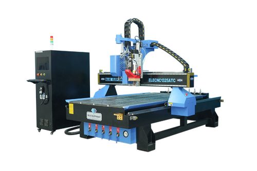 1325 Linear ATC CNC Router with Oscillating Cutter and CCD