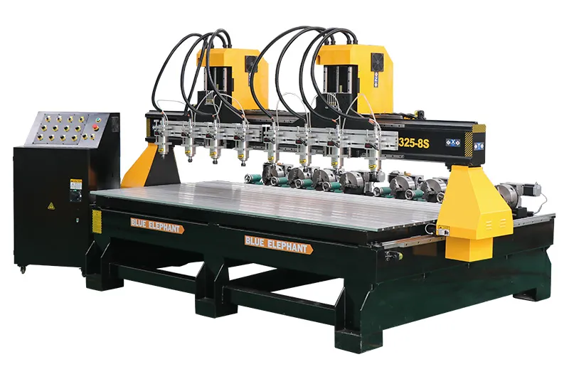 Ei様 1325 CNC Router With 8 Spindles For Sale | Blue Elephant CNC