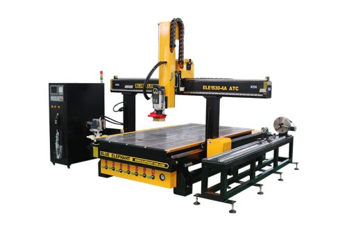 1530ATC-4A CNC Router with Rotary Device