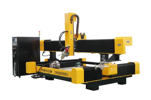 2113 ATC-4A Stone CNC Router with Rotary Device